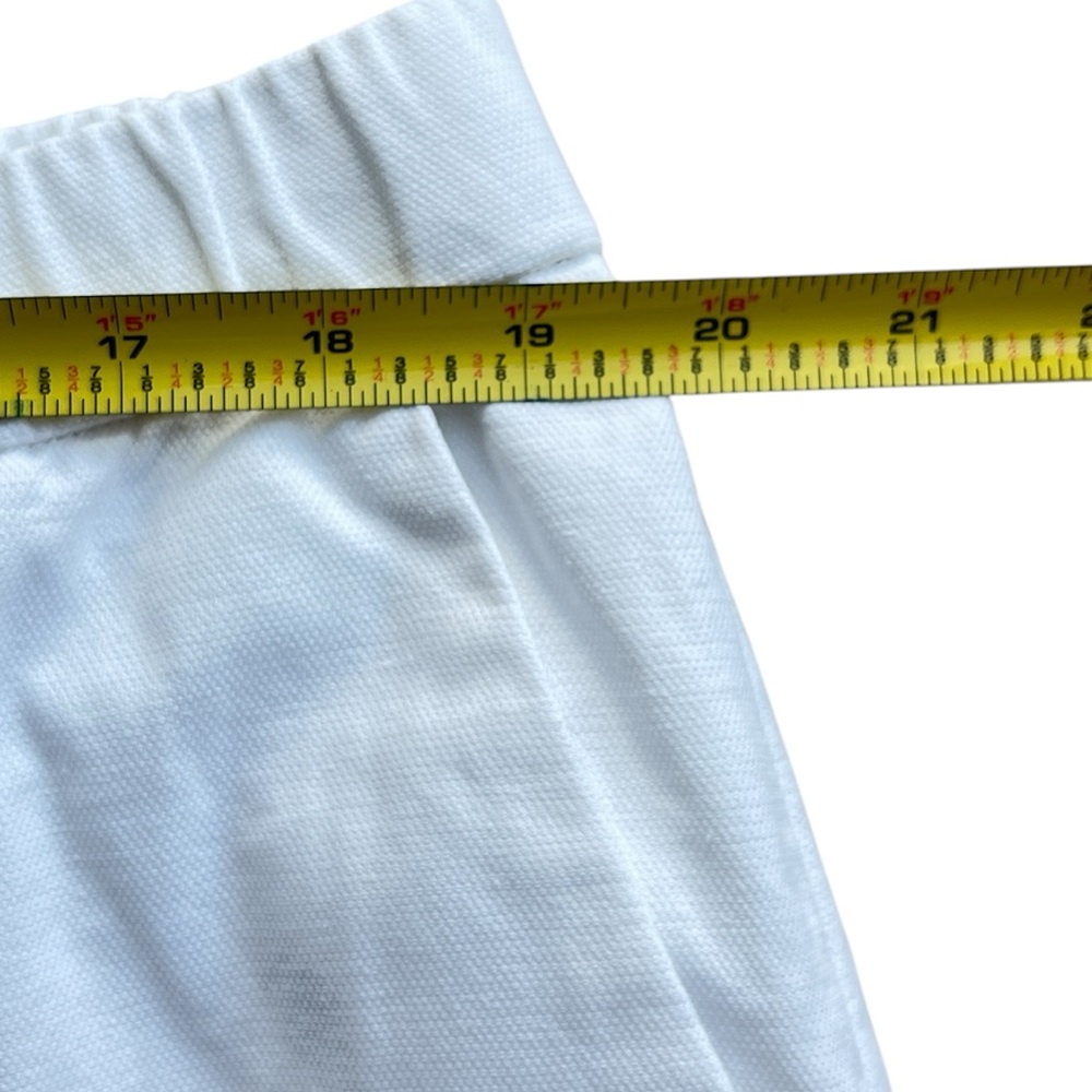 EILEEN FISHER White Cotton Pants Size 1X - Picture 5 of 7